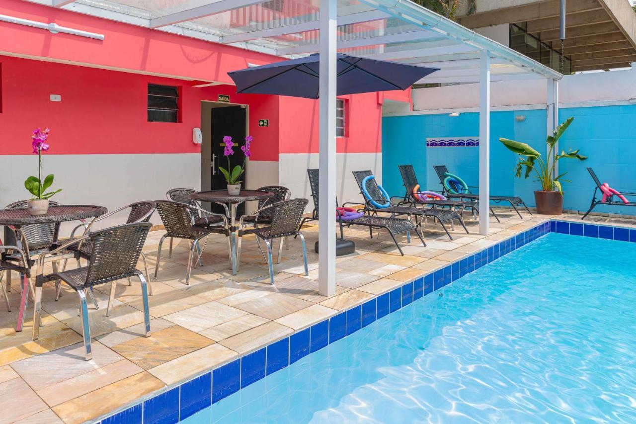 Pousada Sol Da Enseada Guaruja Inn - Piscina Aquecida Exterior photo