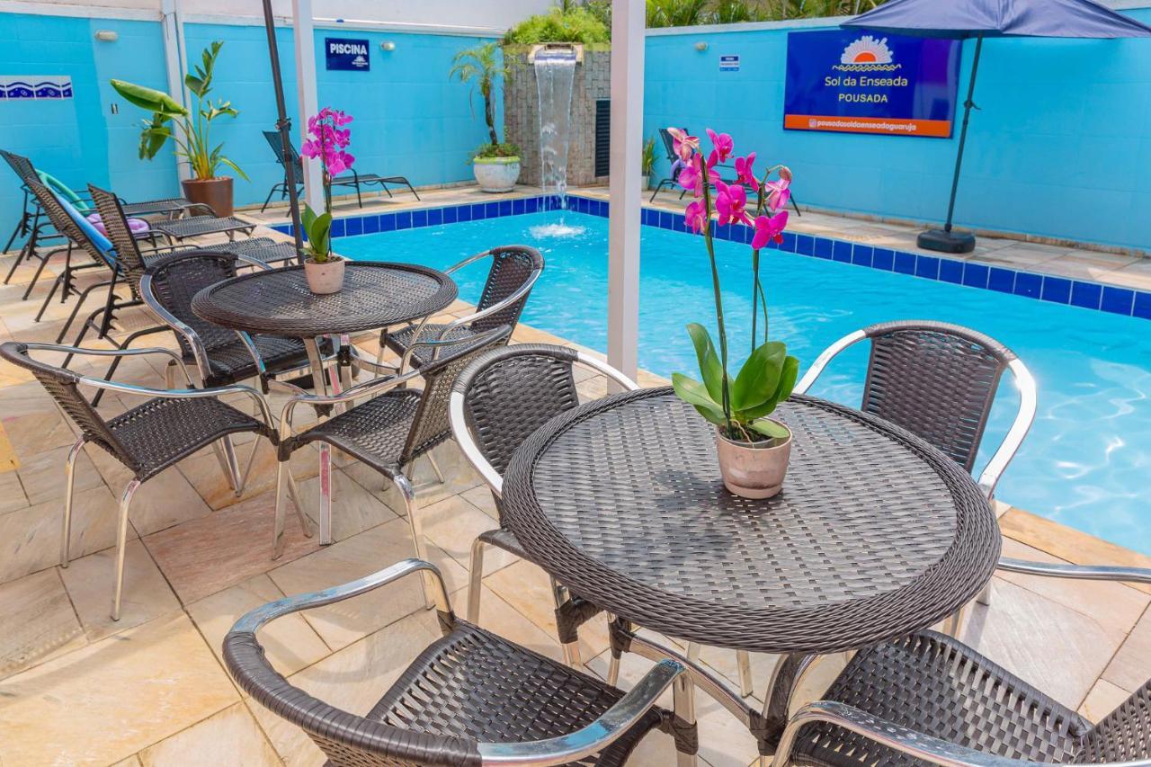 Pousada Sol Da Enseada Guaruja Inn - Piscina Aquecida Exterior photo